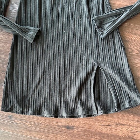 Reformation Ribbed Mini Dress S - Picture 2 of 7